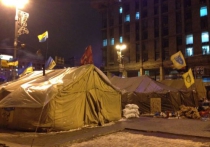 Майдан послушался Кличко и начал сворачивать палатки