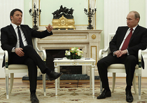 "Берлускони Лайт": Ренци в Кремле обсудил с Путиным женщин