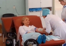 Уникальная кровь Тимошенко уехала на передовую в Донецк