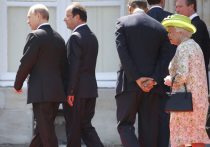 Продолжение торжеств в Нормандии: Путин поговорил с Обамой, а Порошенко опередил королеву 