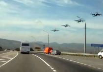 Су-25 сел на шоссе — летчики учатся воевать без аэродромов
