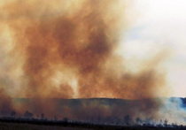 Торфяные пожары в Кабанском районе превратили жизнь сельчан в кошмар