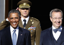 Обама на фоне украинского конфликта пообещал защищать Эстонию