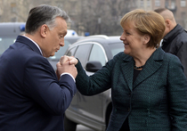 Венгерский премьер Виктор Орбан между визитами Меркель и Путина