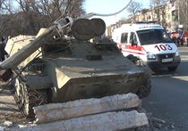 Беспорядки в Константиновке: в город прибыл "Правый сектор", силовикам разрешили стрелять на поражение