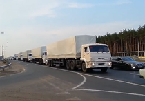 Новый гумконвой МЧС прибыл на границу с Украиной