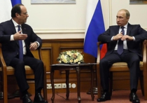 Олланд неожиданно прибыл в Москву на переговоры с Путиным