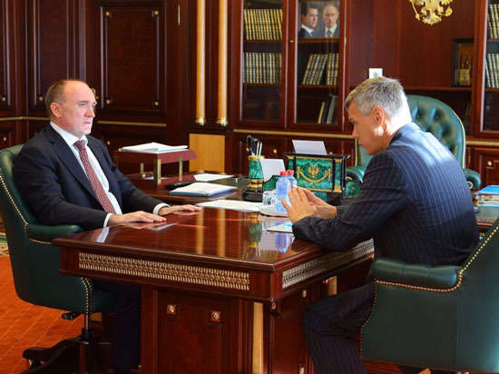 Дубровский и депутат Госдумы обсудили ситуацию в экономике Южного Урала