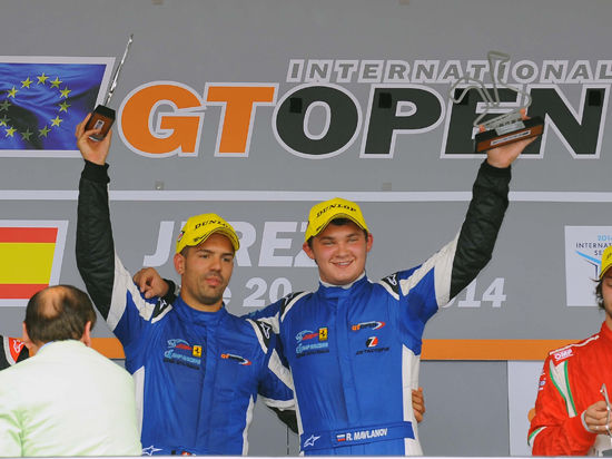 Гонщики Роман Мавланов и Даниэль Дзампьери выиграли этап международной серии GT Open
