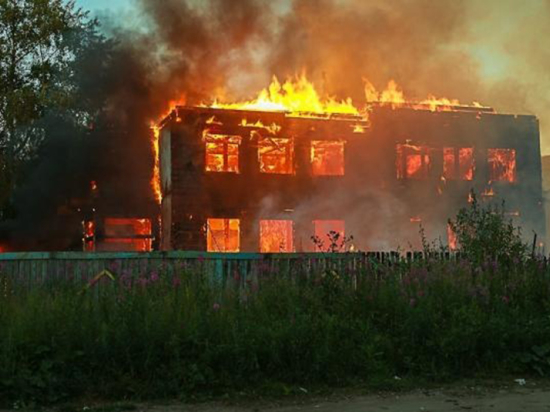 В центре Архангельска сгорела недостроенная мусульманская мечеть