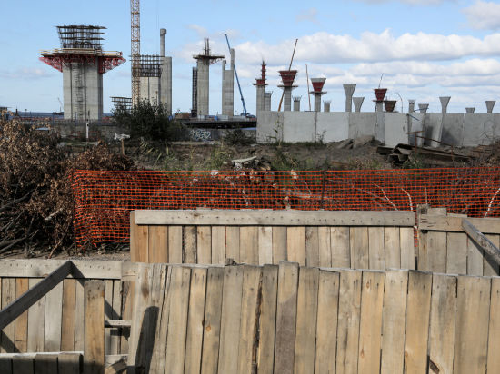 Из-за строительства ЗСД в Петербурге появляется еще одно гетто для гастарбайтеров 
