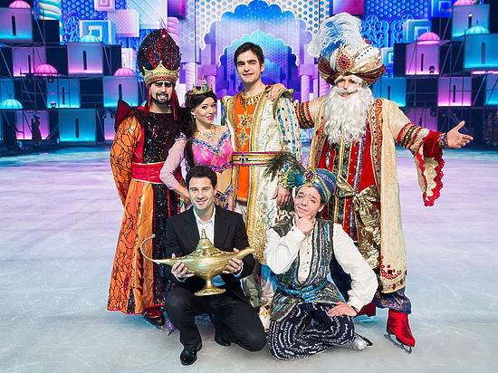 В дни новогодних каникул Москва увидит новое сенсационное ледовое арена-шоу «Аладдин и Повелитель огня» 