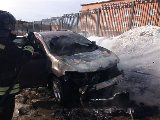 В Иркутске за трое суток сгорело четыре автомобиля