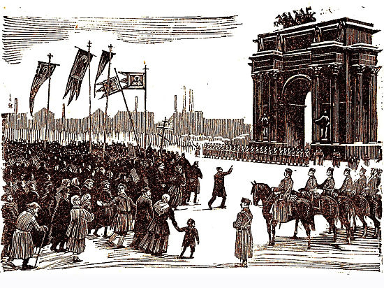 Великая Октябрьская революция началась в январе 1905-го