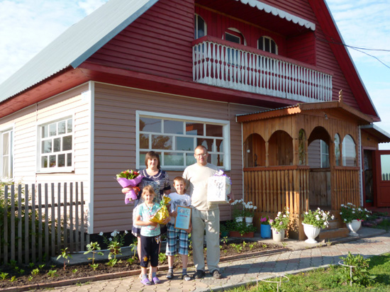 Лучшие дома, построенные на средства материнского капитала, выбрали в районах Новосибирской области