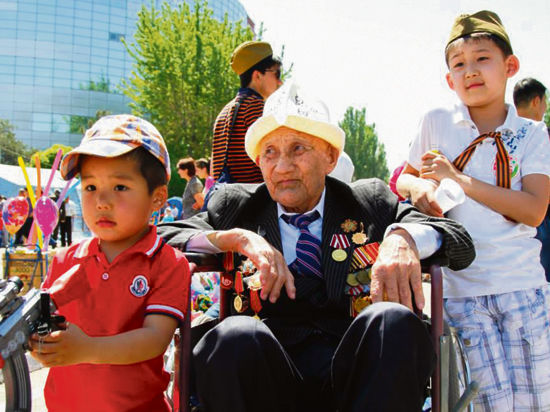 В Кыргызстане отпраздновали 69-ю годовщину Великой Победы