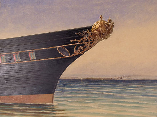 В Академии художеств на Пречистенке открылась уникальная выставка, посвященная морю и кораблям