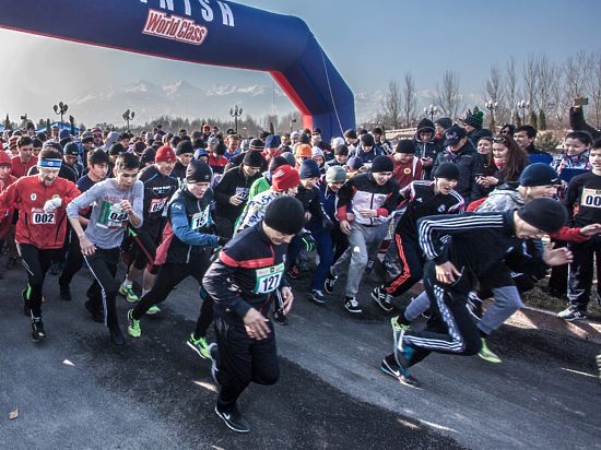 На старт крупнейшего в Центральной Азии марафона в этом году выйдут около 15 000 человек
