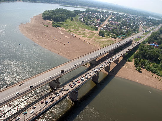 Строительство моста в затон из черниковки