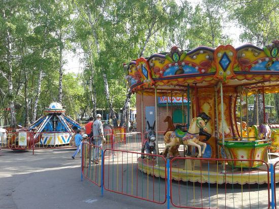 В омских парках культуры и отдыха все готово для приема посетителей