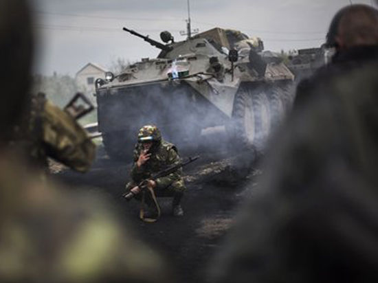 Ополченцы ДНР теснят Нацгвардию Украины