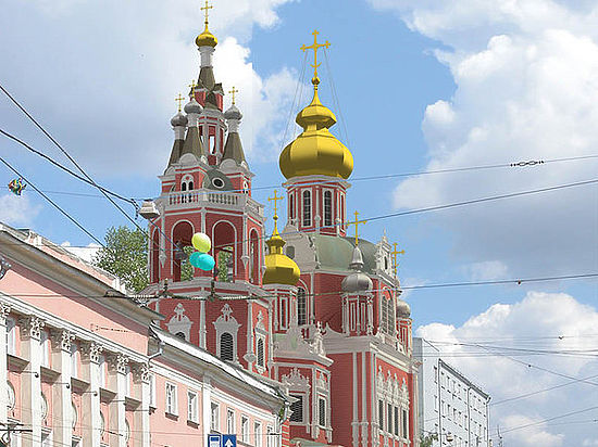 Это церковь Успения Пресвятой Богородицы на Покровке, которая была разрушена в 1936 году