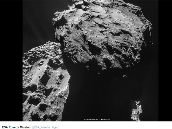Это было сделано после изучения состава воды со знаменитой кометы Чурюмова-Герасименко