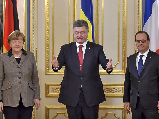 Главы Германии и Франции выступят «переводчиками с Порошенковского»?