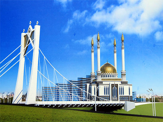Мусульманский и православный храмы свяжут общей парковой зоной