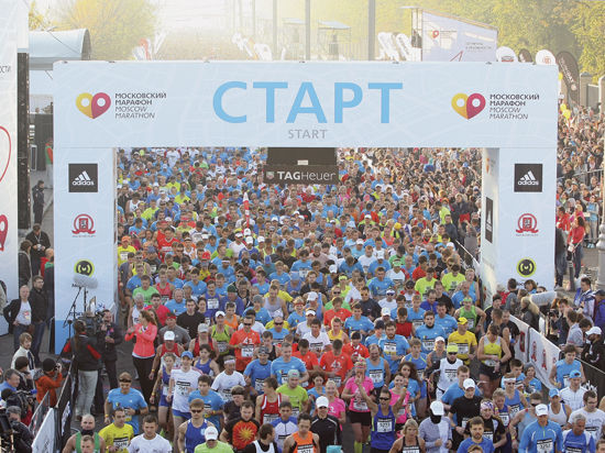 Больше 12 тысяч человек приняли участие во II  Московском марафоне