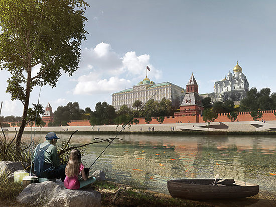 На главную водную артерию столицы архитекторы возлагают большие надежды