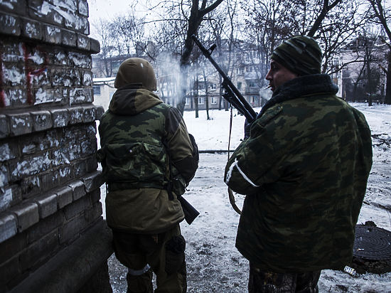 По двум грузовикам с личным составом ополченцев отработала украинская артиллерия