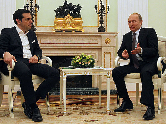 Вместо отмены продуктового эмбарго президент России предложил  премьеру Греции интересный компромисс