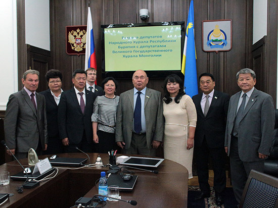 Улан-Удэ посетила делегация депутатов Великого Государственного Хурала Монголии, которую возглавил вице-спикер парламента Логийн Цог