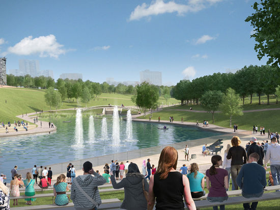 Новый парк появится скоро в Олимпийской деревне на месте ранее существовавшего парка, построенного к Олимпиаде 1980 года
