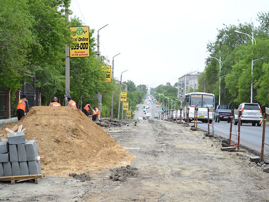 Власти столицы Приамурья основательно взялись за дорожные работы 