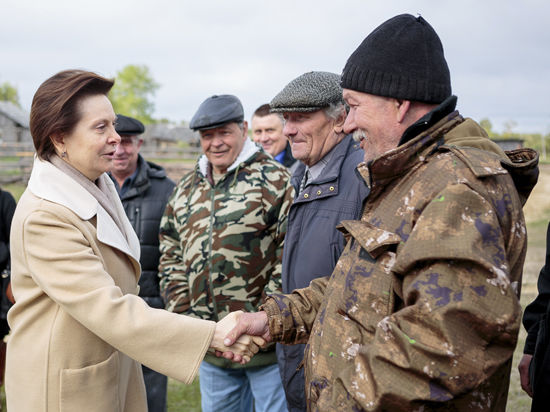 На прошлой неделе глава региона совершила рабочую поездку в Кондинский район, где встретилась с жителями села Шаим

