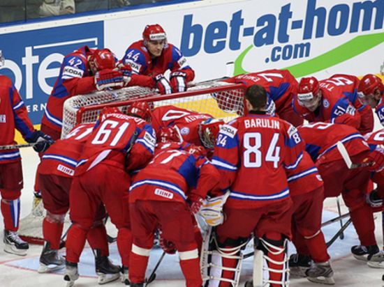 Российские хоккеисты забили шесть безответных мячей в ворота соперника