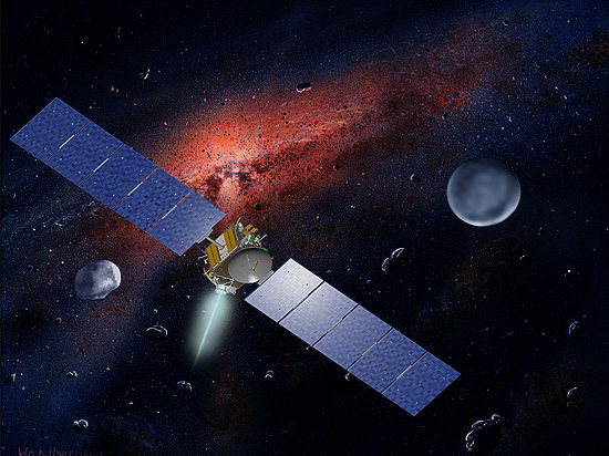 Аппарат Dawn был запущен NASA в конце сентября 2007 года, "финиш" - в этом году