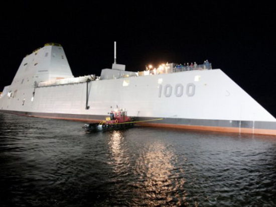 Стелс-эсминец ВМС США, спроектированный для поколения видеогеймеров