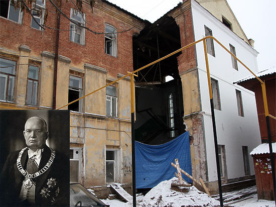 В Уфе дом президента Эстонии Константина Пятса до сих пор стоит разрушенным