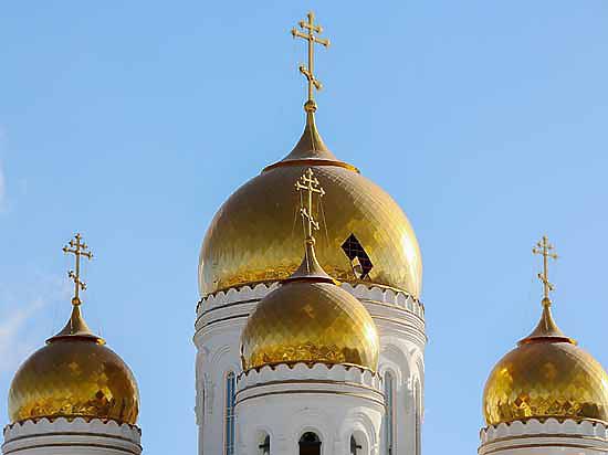 Из-за сильного ветра в Красноярске временно закрыли церковь