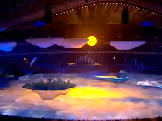 Церемонии открытия и закрытия Олимпийских игр-2014 признаны самым зрелищным массовым  представлением года
