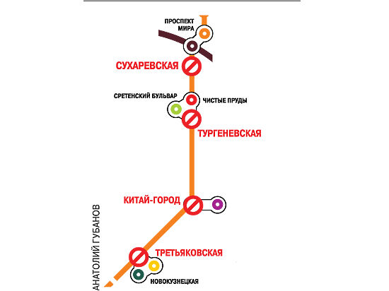Участок Калужско-Рижской линии закроют на ремонт