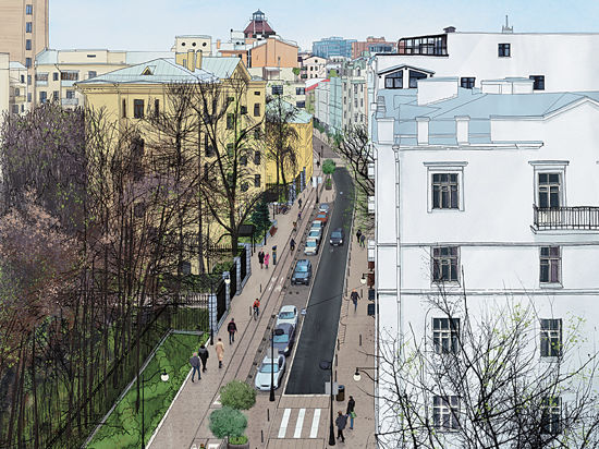 Реконструировать и благоустроить Малую Бронную улицу в центре Москвы предложили столичным властям активисты фонда «Городские проекты»