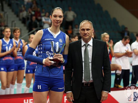 Екатерина Гамова - лучшая волейболистка России 