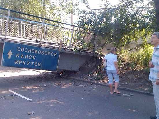 Виновник обрушения моста в Красноярске оказался злостным нарушителем закона