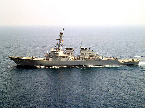 В испытаниях был задействован эсминец ВМС США