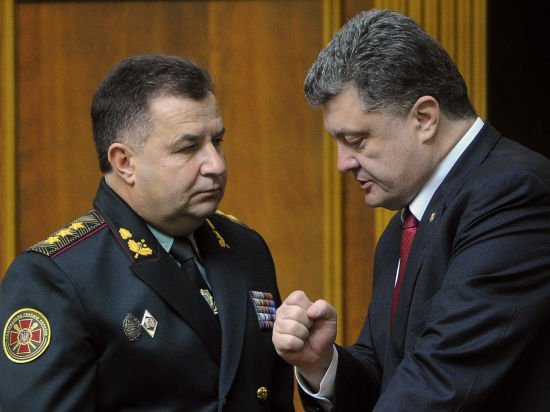 Порошенко видит Полторака министром обороны и в новом правительстве