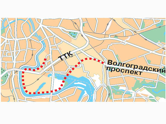 Вдоль Москвы-реки протянут дублер Волгоградского проспекта